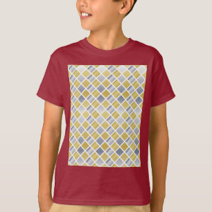 Gold and Silver (Diamond Chequered) T-Shirt