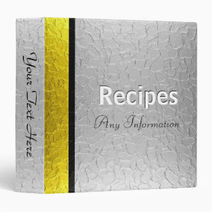 Gold and silver luxury metallic   Recipes binders