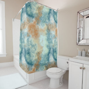Gold and Teal Bath