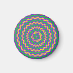 Gold and Turquoise Links Magnet