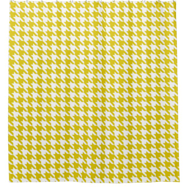 Gold and White Houndstooth Pattern (Front)