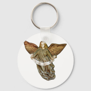 Gold Angel Keychain