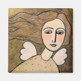 gold angel magnet
