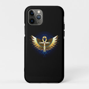 Gold Ankh with Wings iPhone 11 Pro Case