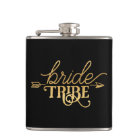 Gold Arrow Bride Tribe Flask