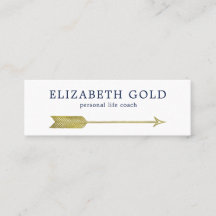 Gold Arrow Business Card