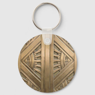 gold, art nouveau,art deco,vintage,chic,elegant keychain