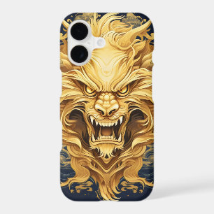 Gold Asian Dragon