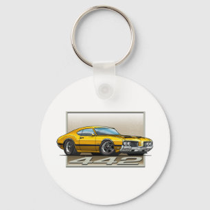 Gold_B_70_442 Keychain