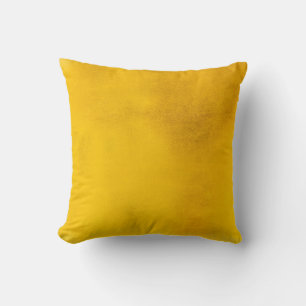 Gold background or surface and shadowbackground, b throw pillow