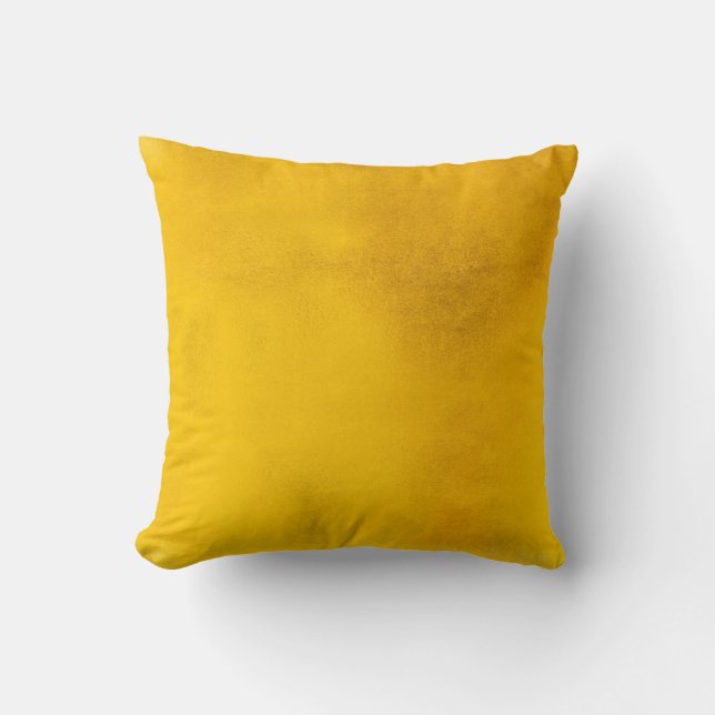 Gold background or surface and shadowbackground, b throw pillow (Front)