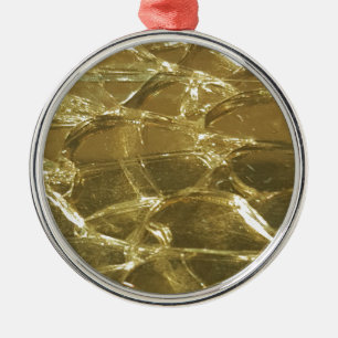 gold bar golden lights chic festive gold metal ornament