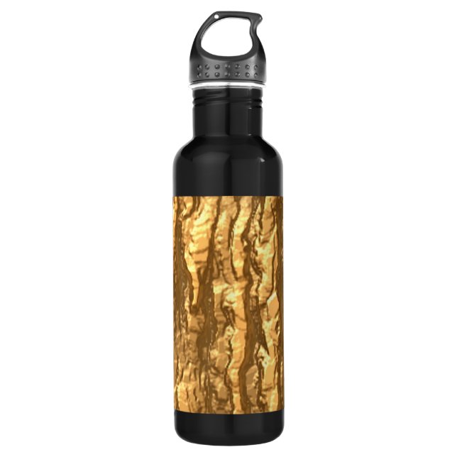 Gold Bark Camo 710 Ml Water Bottle (Front)