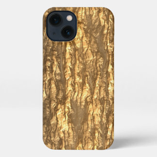 Gold Bark Camo iPhone Case