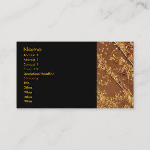 Gold Bars Business Card