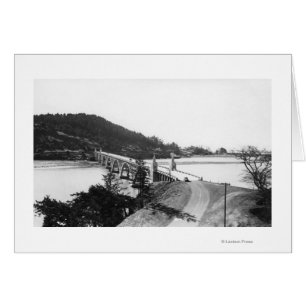 Gold Beach, Oregon Bridge over Rogue River