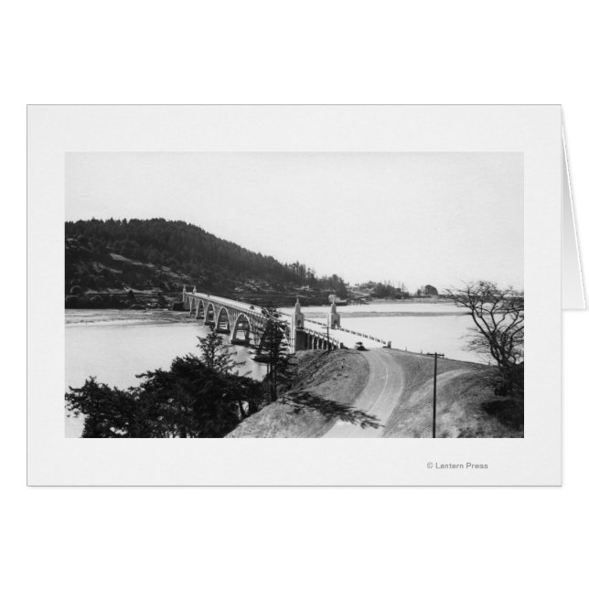 Gold Beach, Oregon Bridge over Rogue River (Front Horizontal)