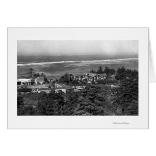 Gold Beach, Oregon Town View and Sunset Inn