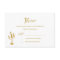 Gold Beauty and the Beast Story Book Wedding RSVP