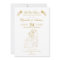 Gold Beauty and the Beast Wedding Invitations