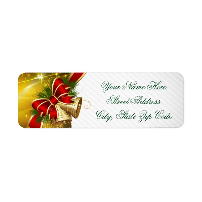 Gold Bells Merry Christmas (Front)