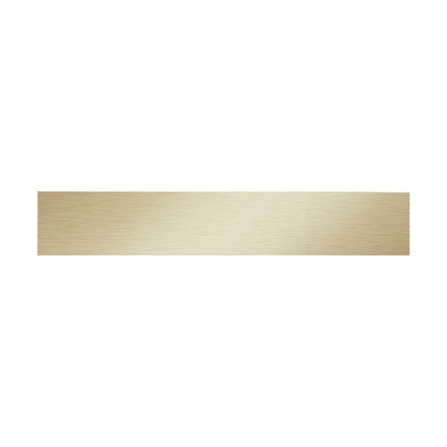 "Gold Belly Bands" Invitation Belly Band (Flat)
