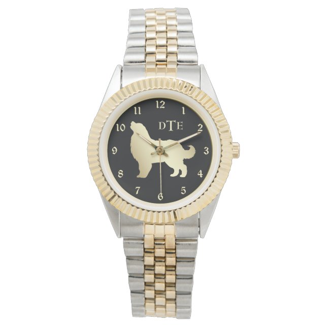 Gold Bernese Mountain Dog Watch (Front)
