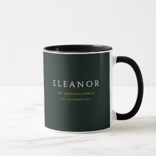 Gold Birth Flower Custom Mug - October Marigold