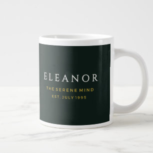 Gold Birth Flower Custom Specialty Mug - July