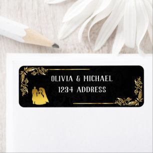 Gold-black