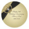 Gold Black 50th Wedding Anniversary