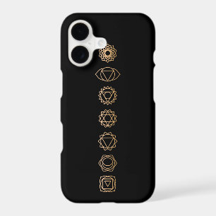 Gold Black Chakras Spiritual