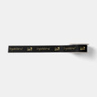 Gold & Black Congratulations Graduation Gift