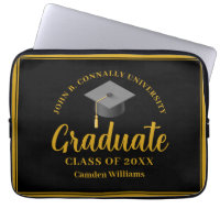 Gold Black Graduation Personalized 2024 Graduate