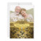 Gold Black Rose Photo 50th Anniversary Invite