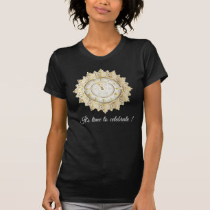 Gold Black Time T-Shirt