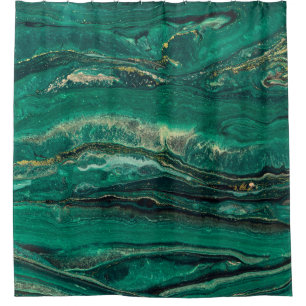 Gold Blue Marbling: Fluid Art