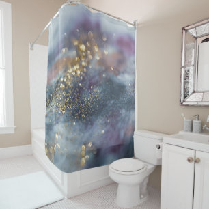 Gold Blue Purple Glitter Glam 1