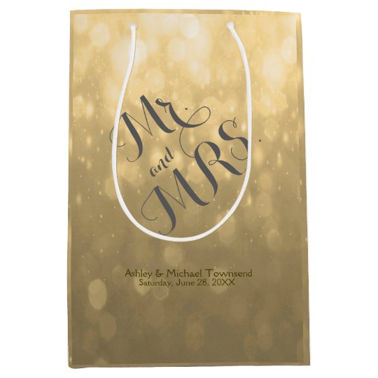 Gold Bokeh | Medium Bag