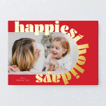 gold bold typography & red arch photo christmas foil holiday card<br><div class="desc">***please message me for matching designs*** _______________________ the design in this template are fully editable / customizable by you the customer - click personalize further button if you wish to move, add, delete, or make significant changes to the design _______________________ *if you have any DESIGN questions or need more designs...</div>