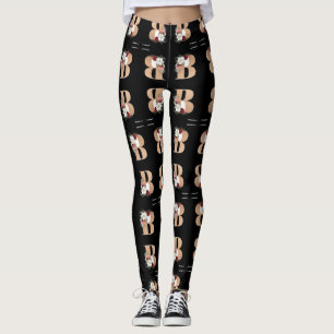 Gold Bow Leggins  Leggings