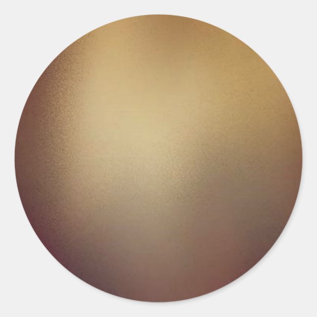 Gold Brown Blend Sticker (Front)