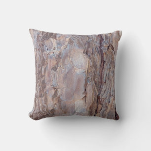 Gold Brown Symphony Throw Pillow