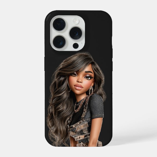 Gold Buckle Editorial Phone Case (Back)