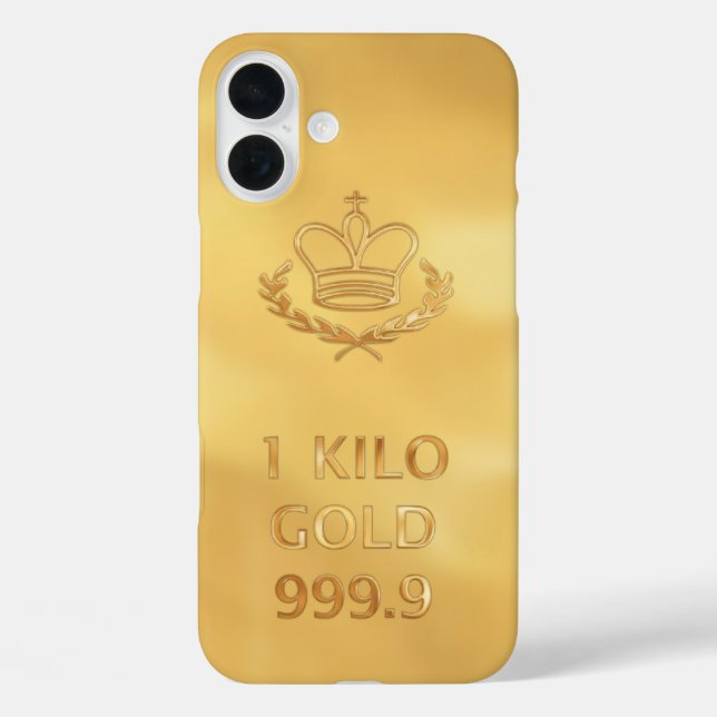 Gold Bullion Bar Case-Mate iPhone Case (Back)