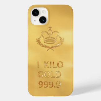 Gold Bullion Bar Print Case-Mate iPhone 14 Plus Case