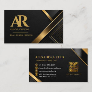 Gold Business Card