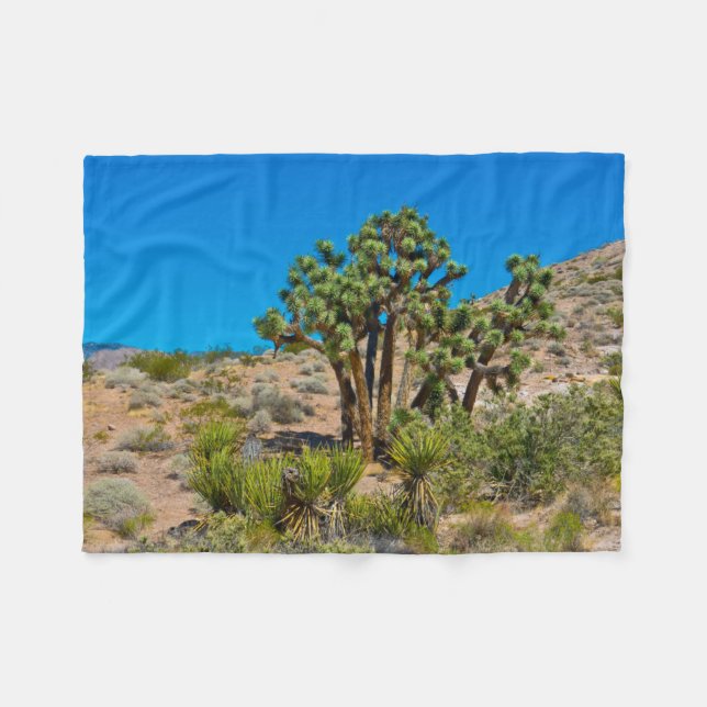 Gold Butte National Monument Fleece Blanket (Front (Horizontal))