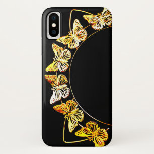 Gold Butterflies Case-Mate iPhone Case