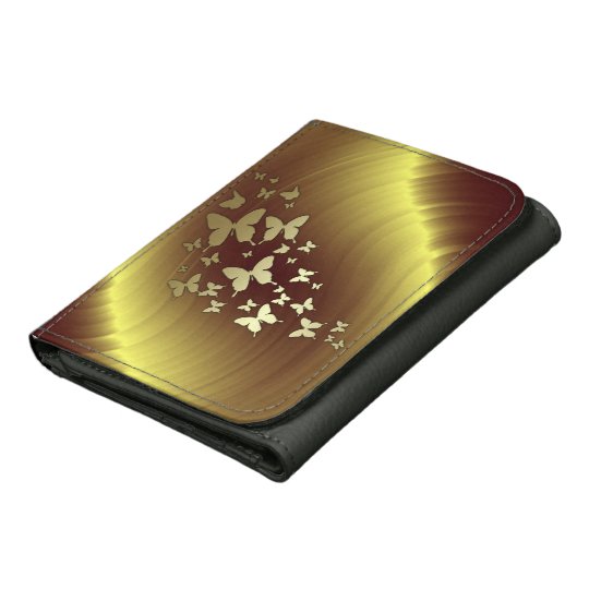 Gold & Butterflies Wallet